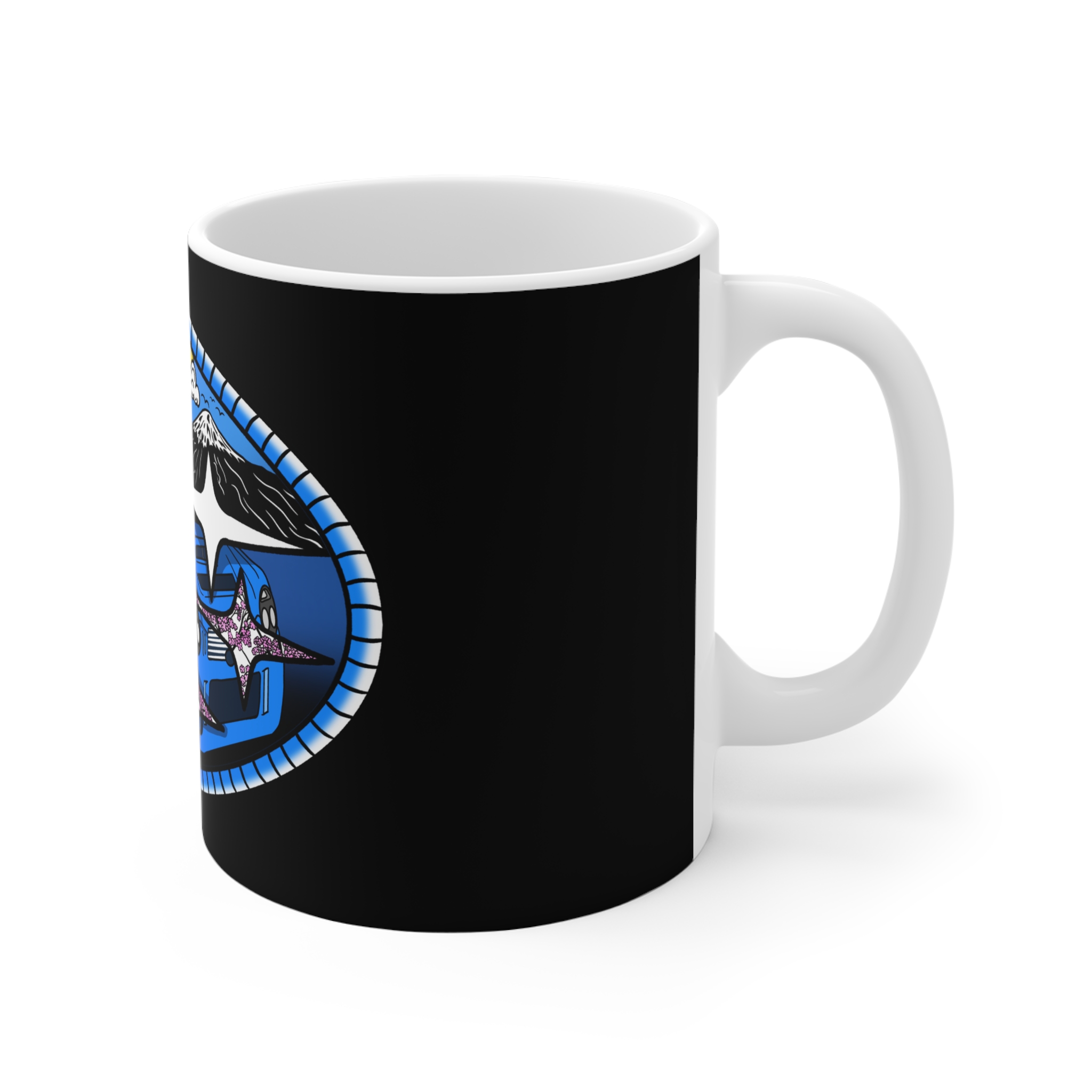 JDM legend Bugeye WRX STI Subaru Ceramic Mug - Image 4