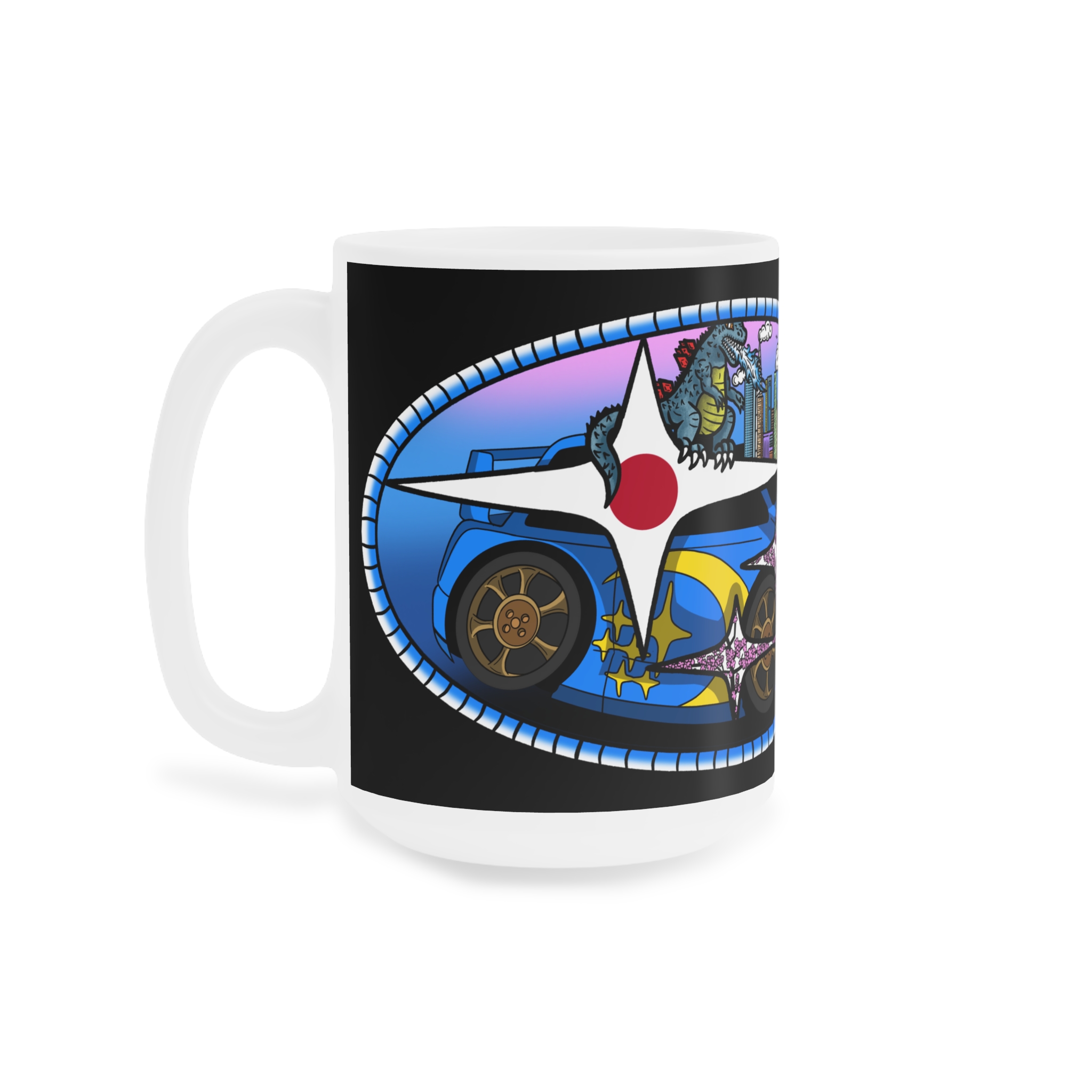 JDM legend Bugeye WRX STI Subaru Ceramic Mug - Image 6
