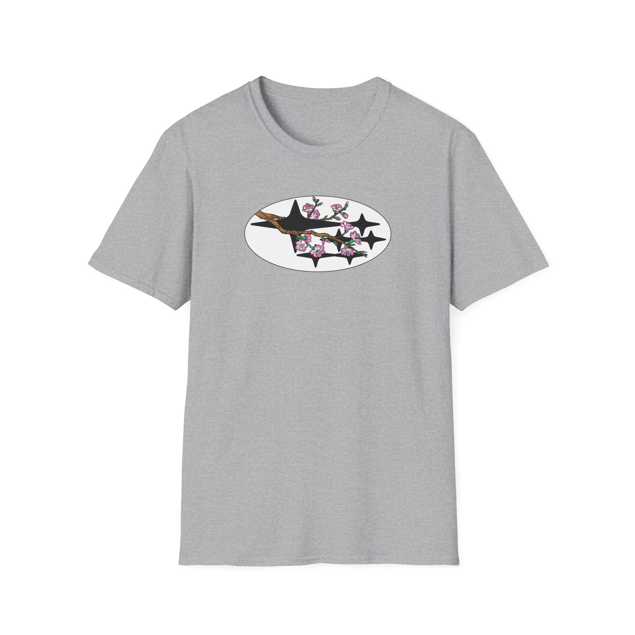 Cherry Blossom Subaru T-shirt - Image 9