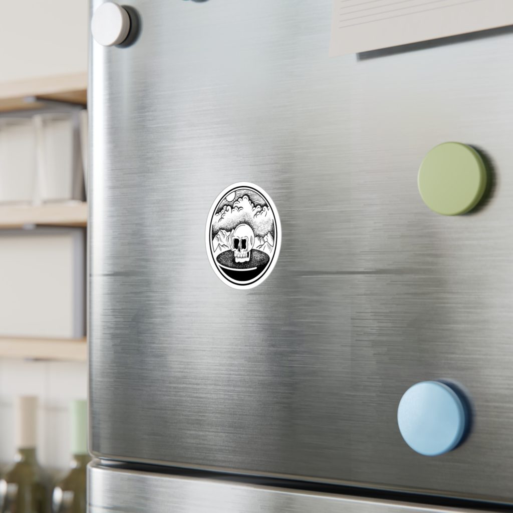 Skull Vinyl Decal