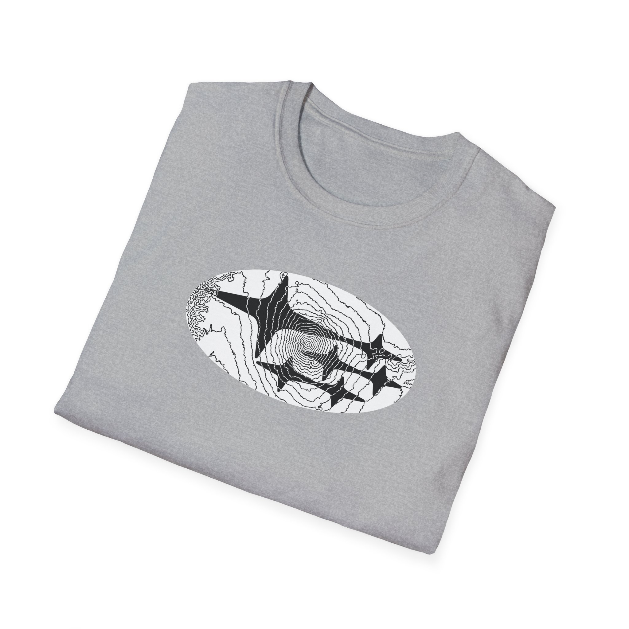 Mt.Fuji Topography Subaru T-shirt - Image 7