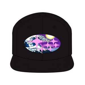 Subaru Japanese Big Wave Snapback Hat