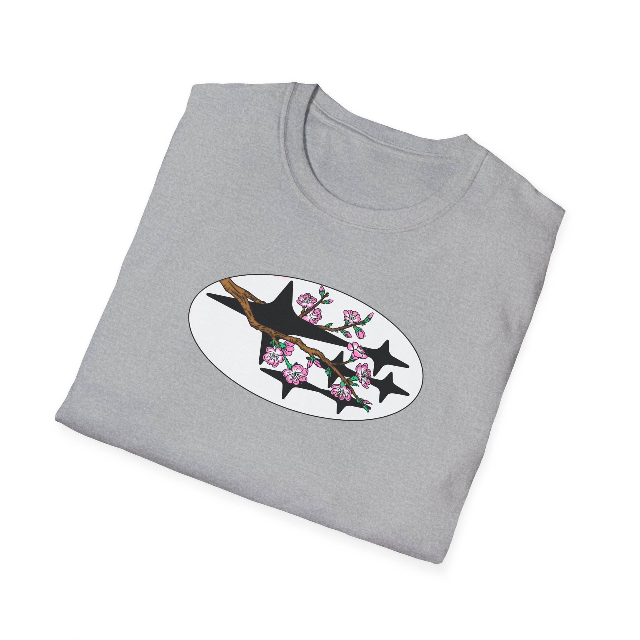 Cherry Blossom Subaru T-shirt - Image 10