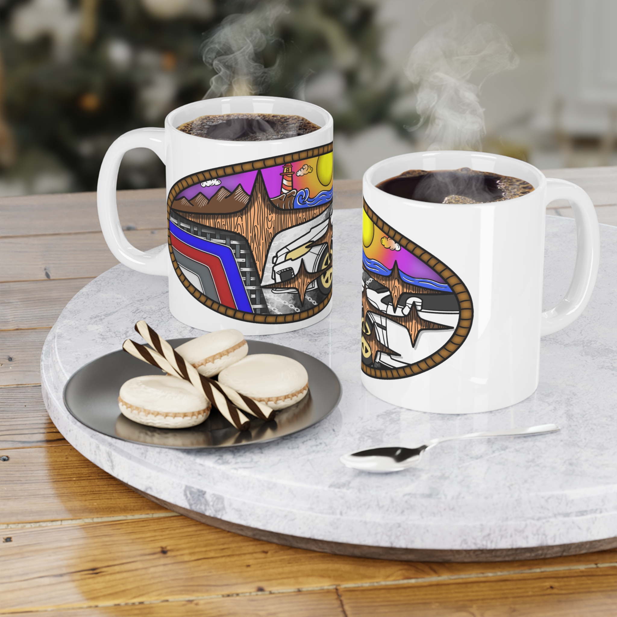 Subaru VA Chassis Ceramic Mug - Image 4