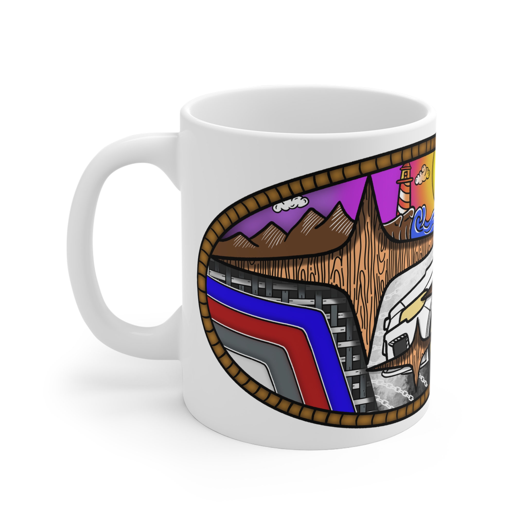 Subaru VA Chassis Ceramic Mug - Image 2