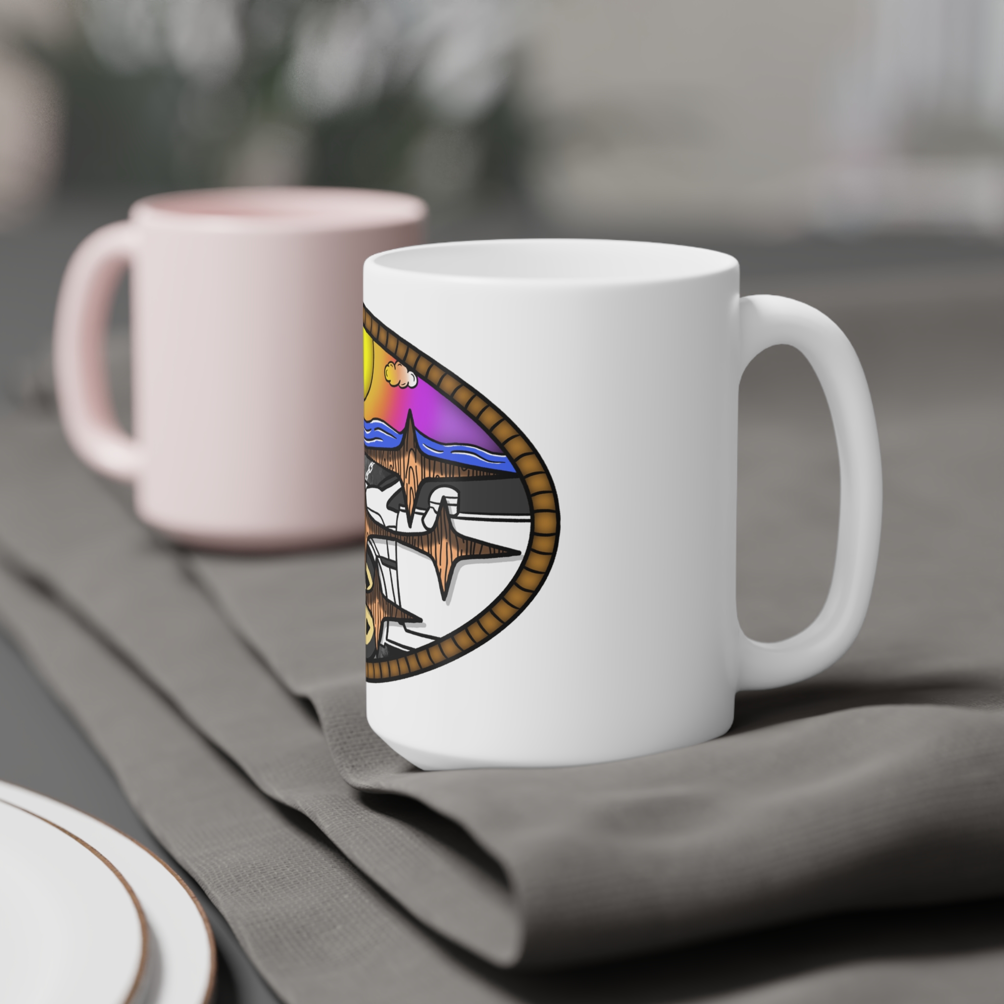 Subaru VA Chassis Ceramic Mug - Image 8