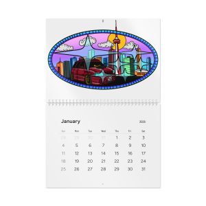 Subaru Wall Calendar (2026)
