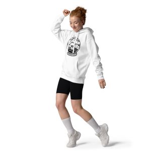 Overexposed Skull Unisex Hoodie