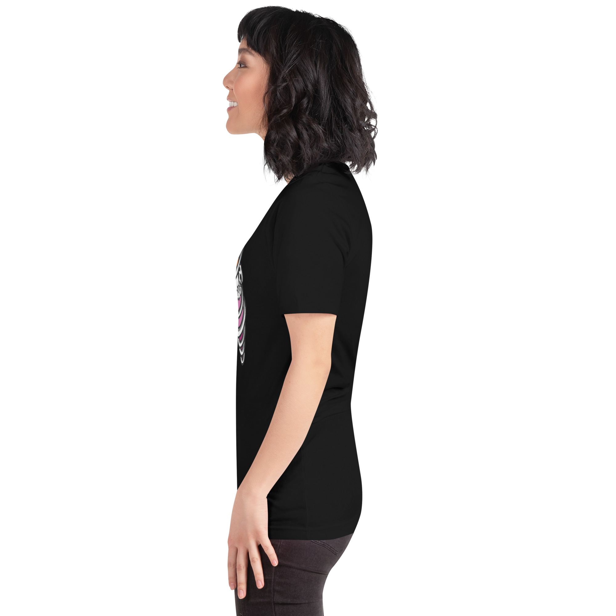 Lesbian Pride Ribcage Unisex t-shirt - Image 4