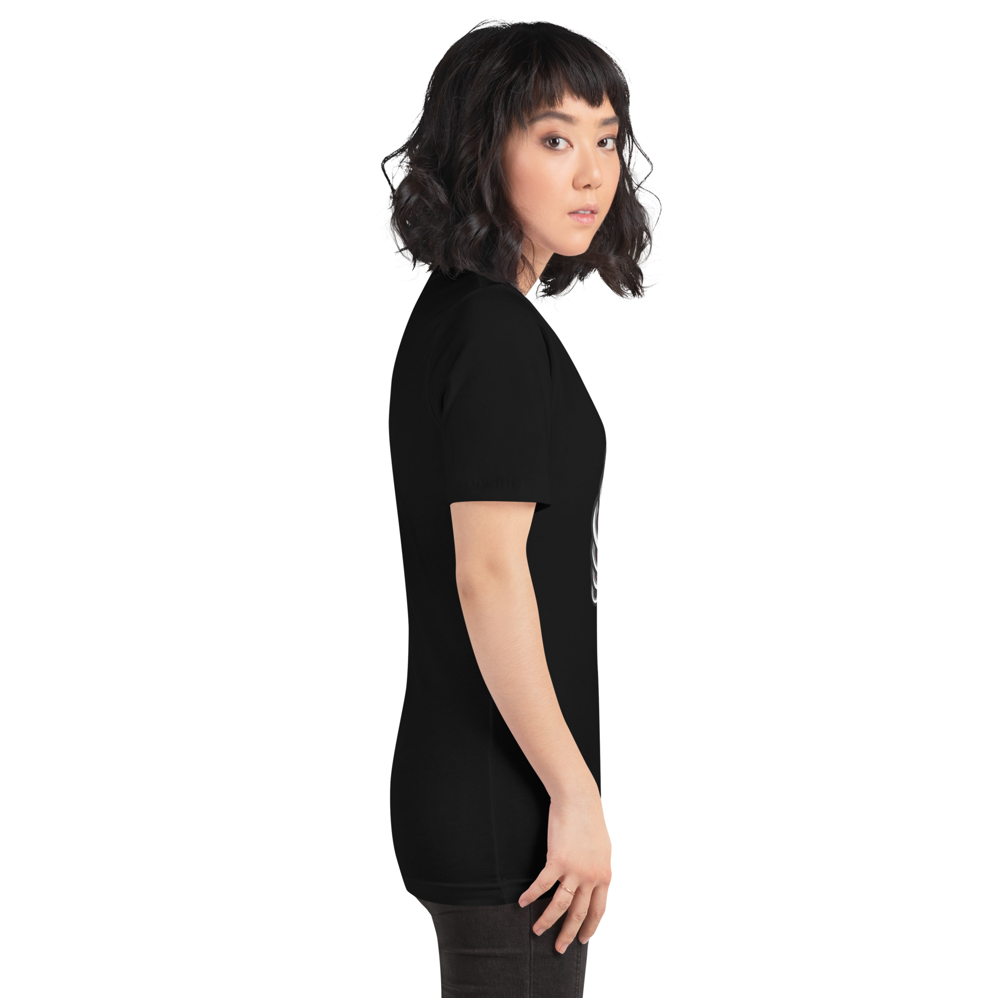 Lesbian Pride Ribcage Unisex t-shirt - Image 6