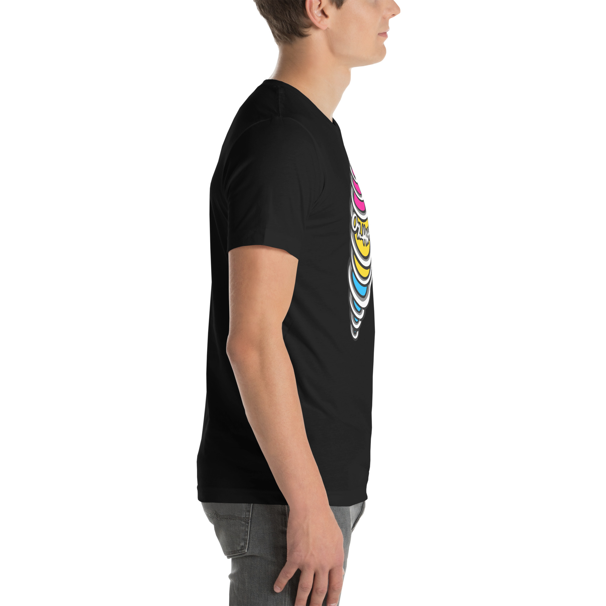 Pansexual Pride Ribcage Unisex t-shirt - Image 5